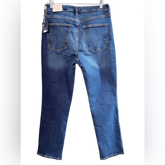 Universal Thread High Rise Straight Blue Denim Jeans 8 - Picture 3 of 11